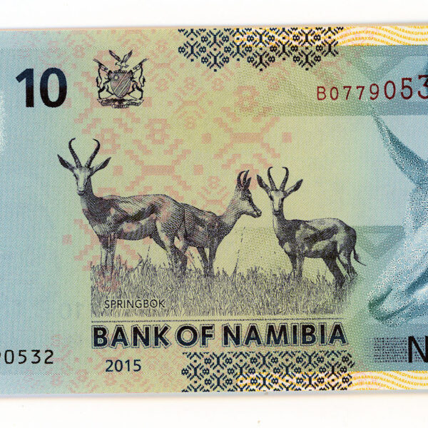 NAMIBIA 10 n$ 2015 UNC *çil