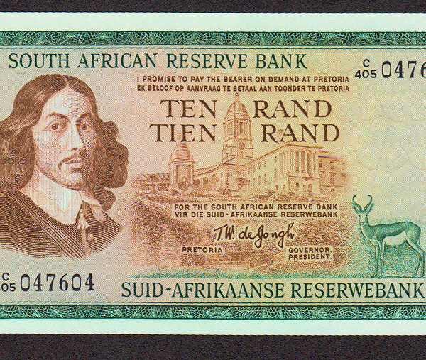 Güney Afrika Cum. South Africa 10 Rand 1967 UNC *çil
