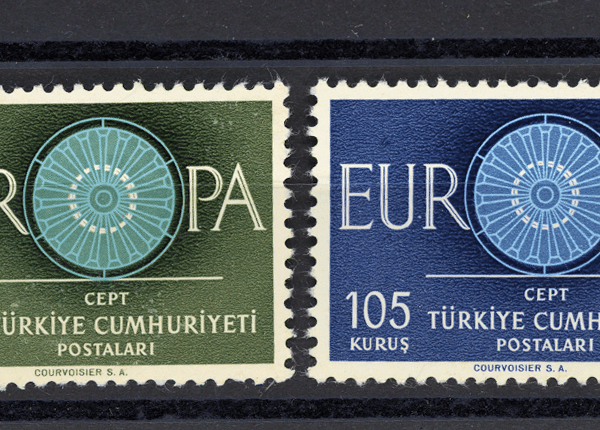 TURKEY EUROPA CEPT 1960 **MNH
