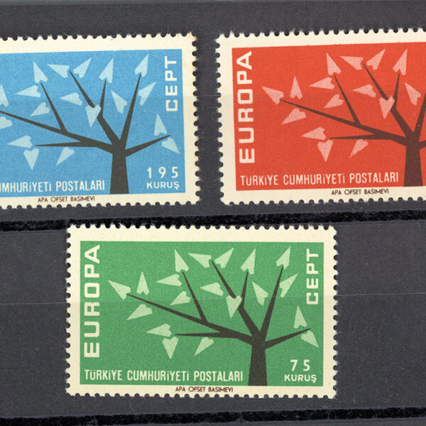 Europa CEPT Turkey 1962 Mint **MNH
