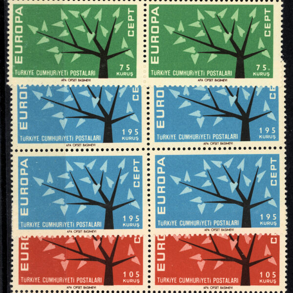 Europa CEPT Turkey 1962 Mint **MNH (4lü blok)