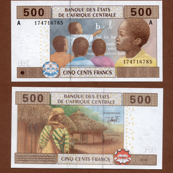 Fildişi Sahilleri – IVORY COAST 500 Francs – UNC *SATILDI - OUT OF STOCK