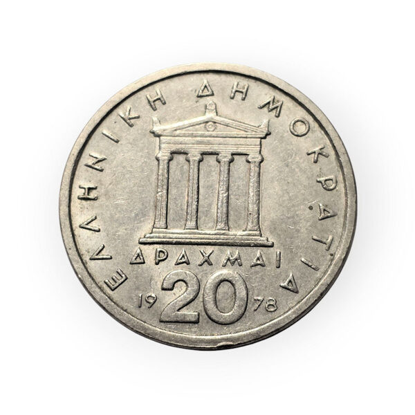 GREECE 20 Drachmi 1978 - Yunanistan