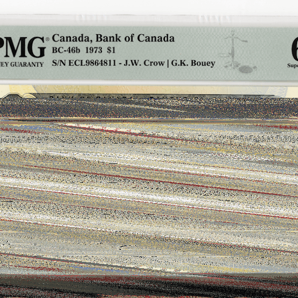 KANADA CANADA 1 Dollar 1973 Kraliçe PMG 67 EPQ - UNC *çil