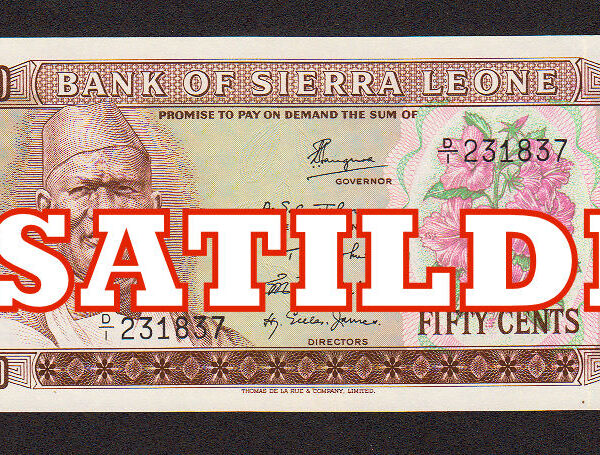 SIERRA LEONE 50 Cents 1979 - UNC