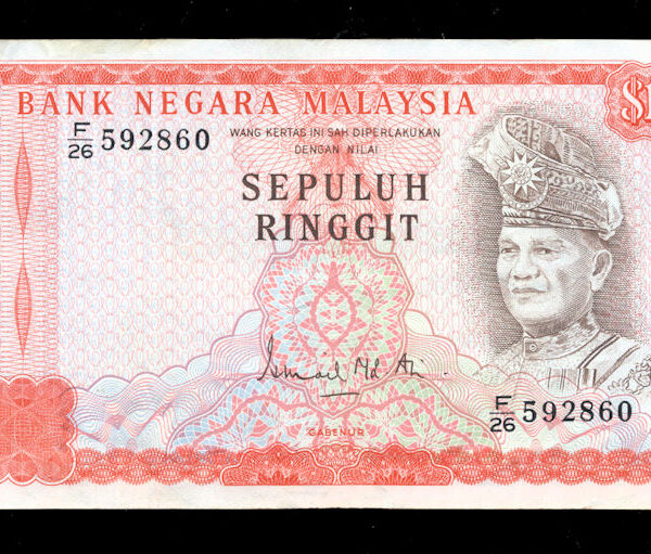 MALAYSIA 10 $ - VF