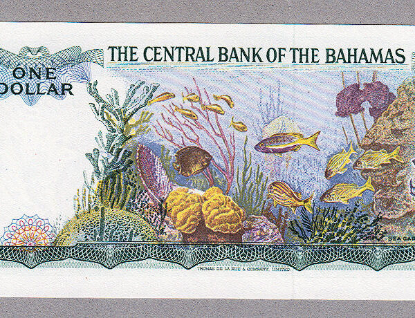 BAHAMAS 1 Dollar 1974 Pick # 35a – UNC