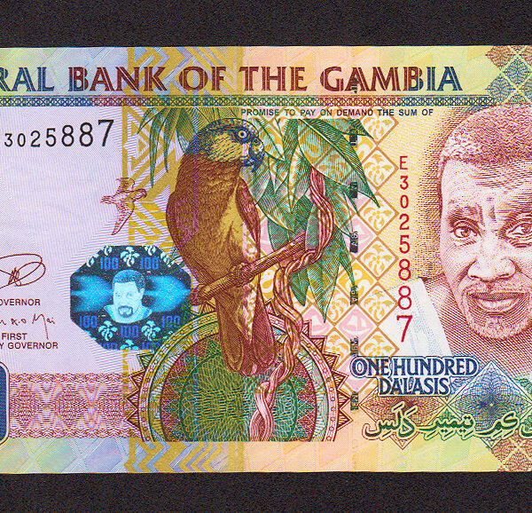 GAMBIA 100 Dalasis ND (2006) Pick # 29a UNC - çil