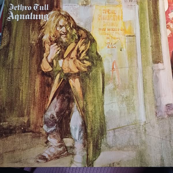 JETHRO TULL - Aqualung Reissue Almanya - Gatefold K_8.5 * P_8.5