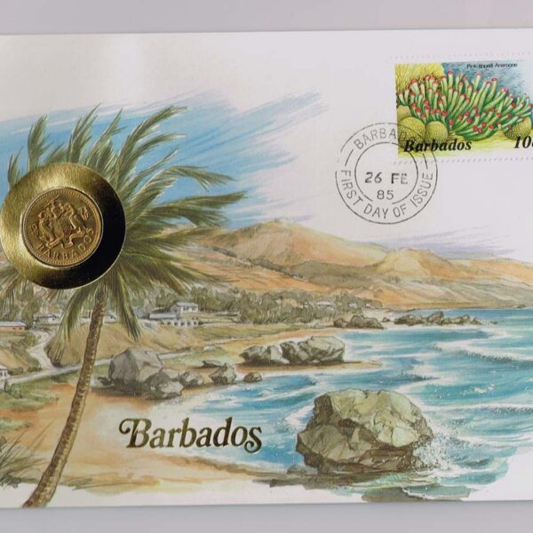 BARBADOS Numisbrief