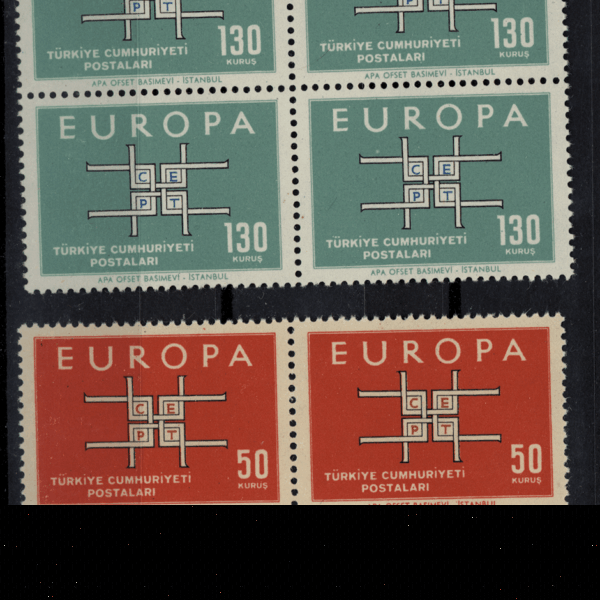 CEPT 1963 Mint **MNH (4lü blok)