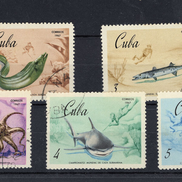 CUBA Küba *BALIK motifli Mint **MNH