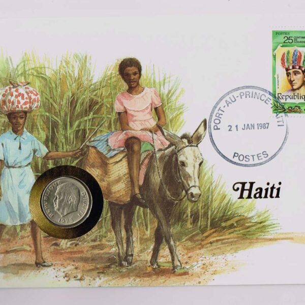 HAITI Numisbrief