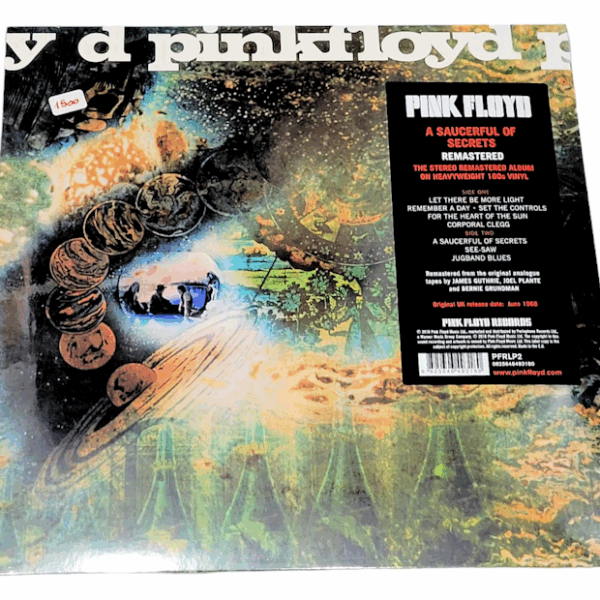 PINK FLOYD a Saucerful of Secrets - Remastered *Made in E.U. (açılmamış, orijinal jelatininde)