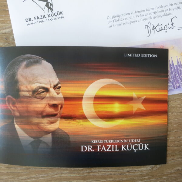 z-FAZIL KÜCÜK KIBRIS 0.- EURO Fantazi banknot *çil