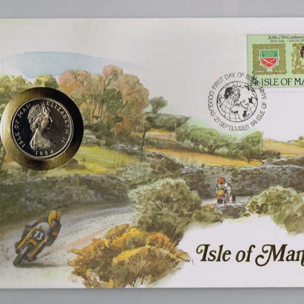 ISLE of MAN Numisbrief *SATILDI - OUT OF STOCK SATILDI - OUT OF STOCK SATILDI - OUT OF STOCK