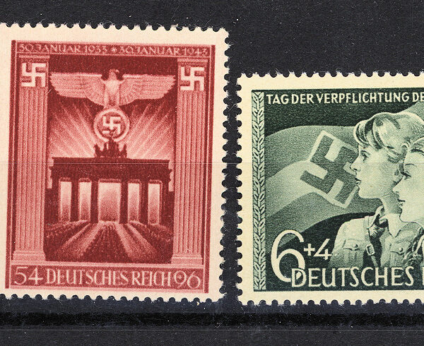 ALMANYA Deutschland 1943 Mi-828-829-843-859 MINT **MNH