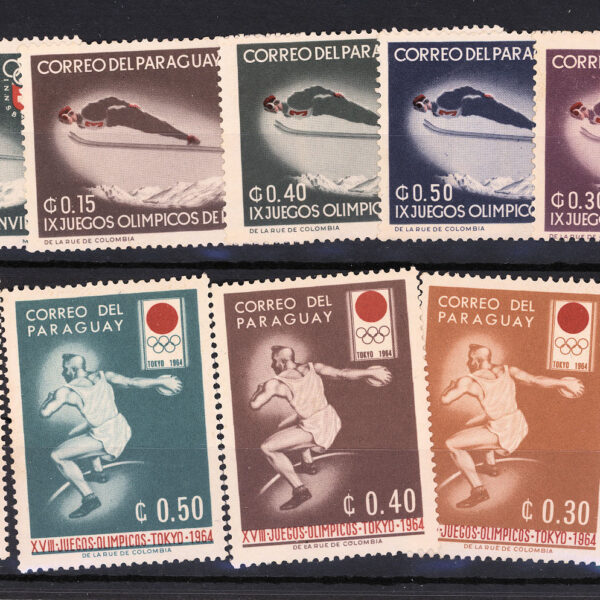 PARAGUAY 2 Seri **MNH