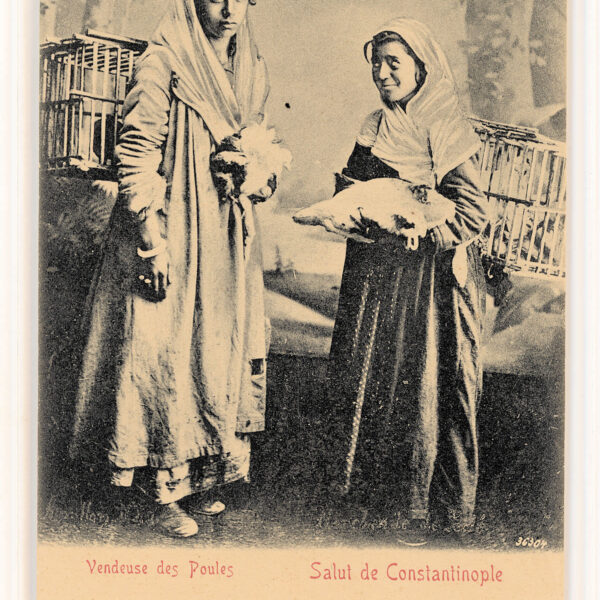 TAVUK SATICILARI Constantinople Istanbul Un-Used POSTCARD Ottoman TURKEY