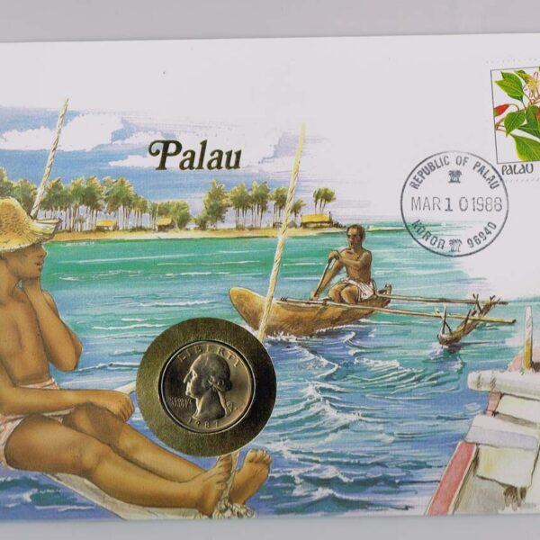 PALAU Numisbrief Münz-Briefe