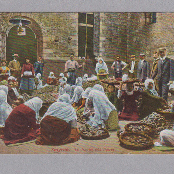 Smyrne Izmir Incir islenmesi Ottoman TURKEY Türkei un- used Postcard