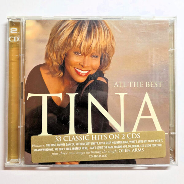 TINA TURNER all the best (Double CD ve Kapak iyi durumda)