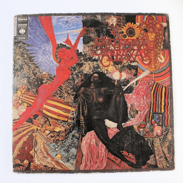 SANTANA Abraxas - CBS Records Printed in Holland Plak 8 / Kapak 8 *SATILDI - OUT OF STOCK SATILDI