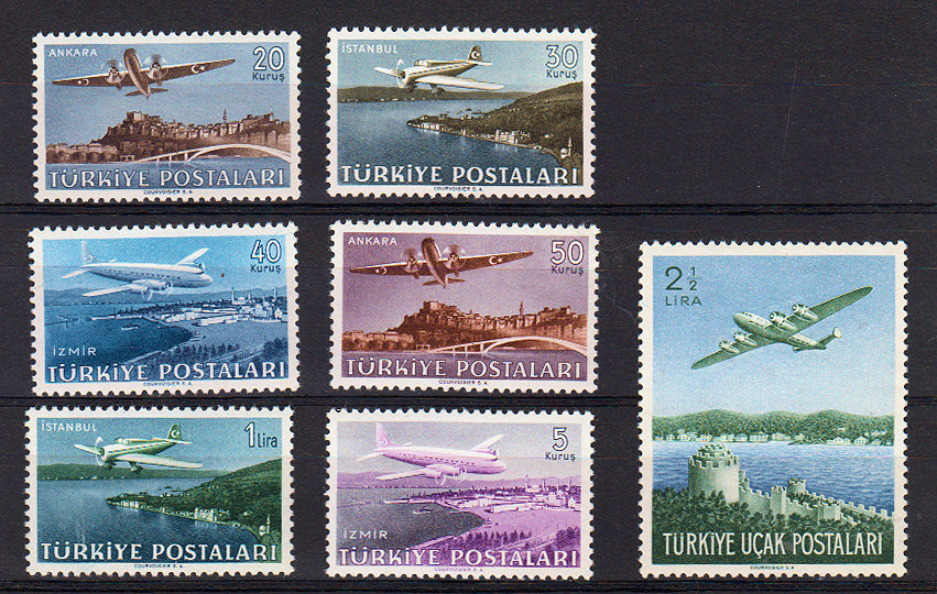 Uçak pulları 1949-50 Mint **MNH