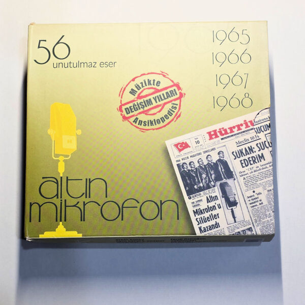 ALTIN MIKROFON 1965/66/67/68 (3 CD ve Kapak, kitapçık iyi durumda)