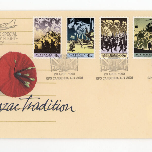 AUSTRALIA Anzacs Tradition 1990 Veterans Flight to TURKEY *Postal Cover