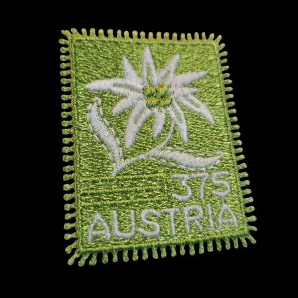 Austria Stickerei Briefmarke Mint