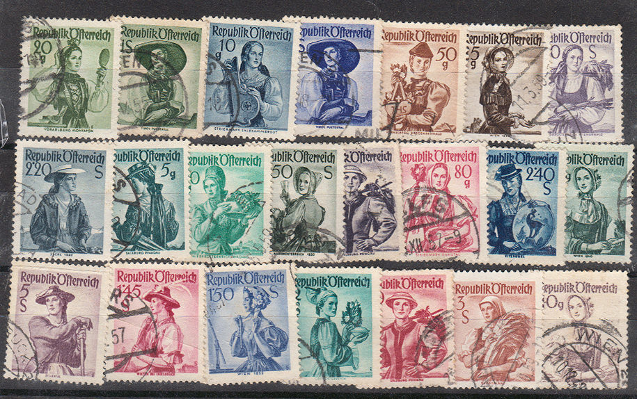 AVUSTURYA Austria Trachten Serie
