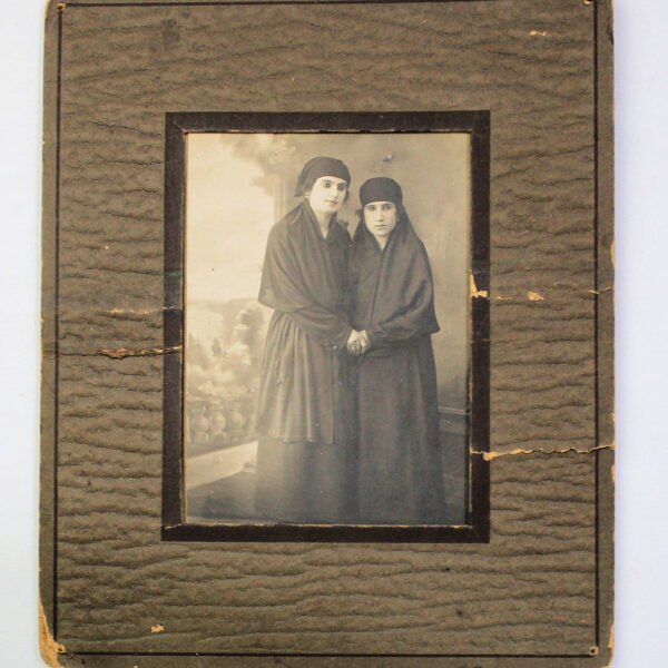 OSMANLI DÖNEMI FOTOGRAF çerçevesi ile 17x14 cm.