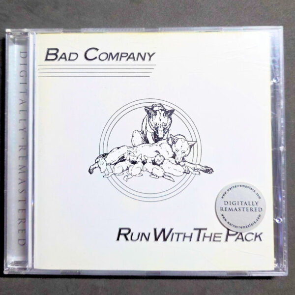 BAD COMPANY Run with the pack (CD ve Kapak iyi durumda)