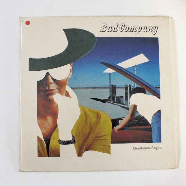 BAD COMPANY Desolation Angels - Printed in Germany Plak 9 / Kapak 9