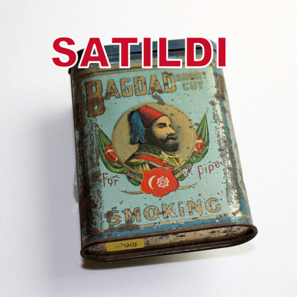 BAGDAT Short Cut Smoking for Pipe Tütün kutusu 11 cm. yükseklikte