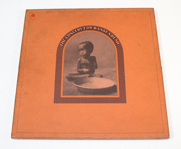 GEORGE HARRISON - BENGLADESH CONCERT 3 LPs Printed in England *kondisyon kapak 7/plak 8 SATILDI - OUT OF STOCK SATILDI