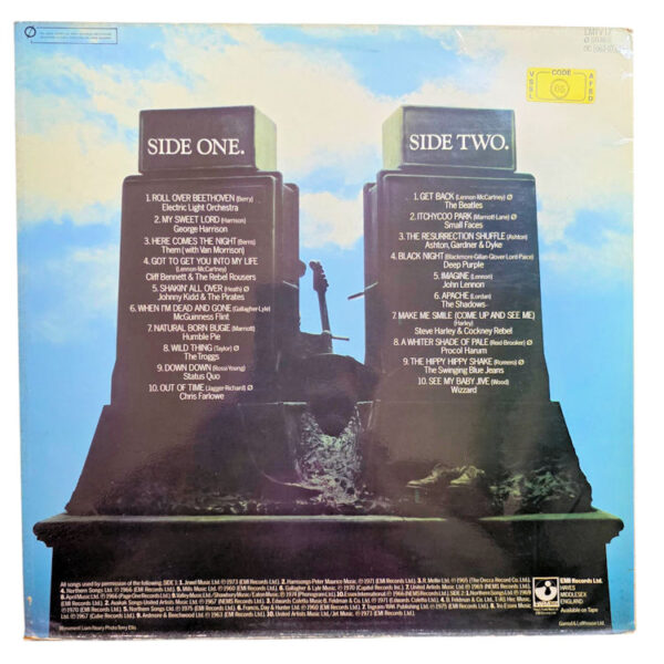 MONUMENT TO BRITISH ROCK *Printed in U.K. Plak 8 / Kapak 8