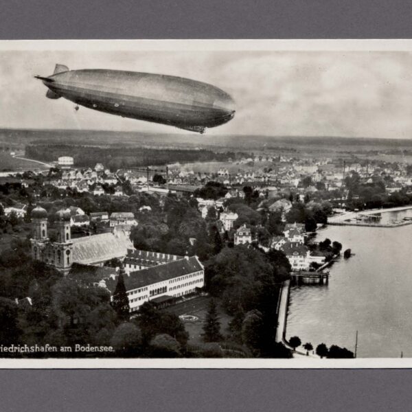 ZEPPELIN LZ 127am Bodensee Realphotocard 14x9 cm.