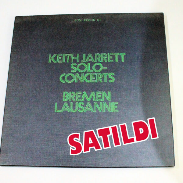 KEITH JARRETT Solo Concert Bremen/Lausanne 3 LPs – Printed in Germany Plak 10 / Kapak 10