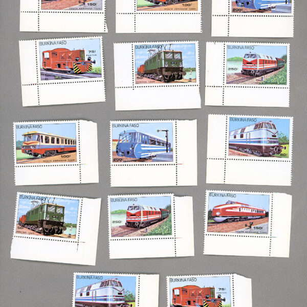BURKINA FASO Trains **MNH Mint