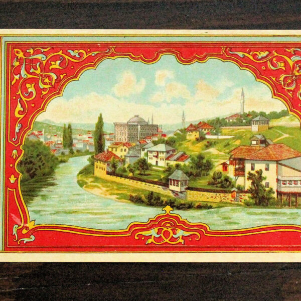 Osmanlı Fes Etiketleri 1900`lerden #12