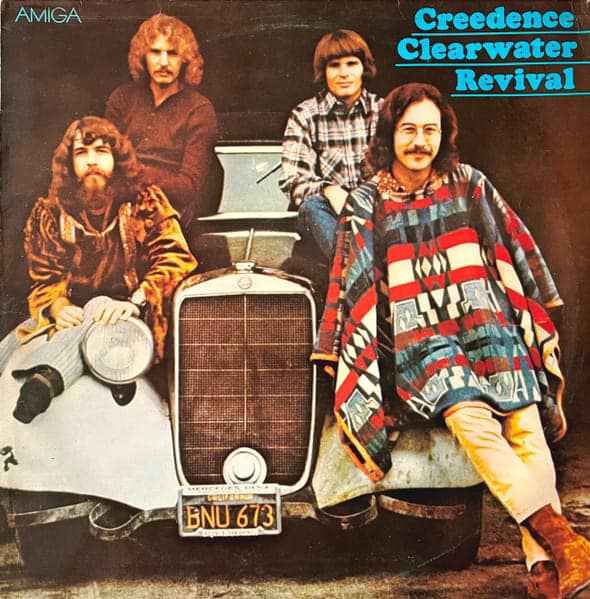 CREEDENCE CLEARWATER REVIVAL - Creedence Clearwater Revival 1984 Doğu Alman Baskı K_7.5 * P_7.5