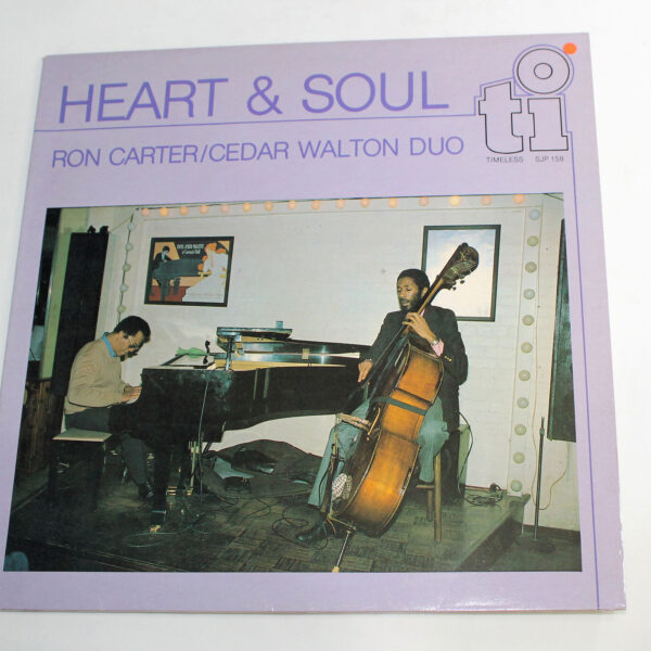 RON CARTER / CEDAR WALTON Duo - Printed in HOLLAND 8/8 LP Plak *SATILDI - OUT OF STOCK