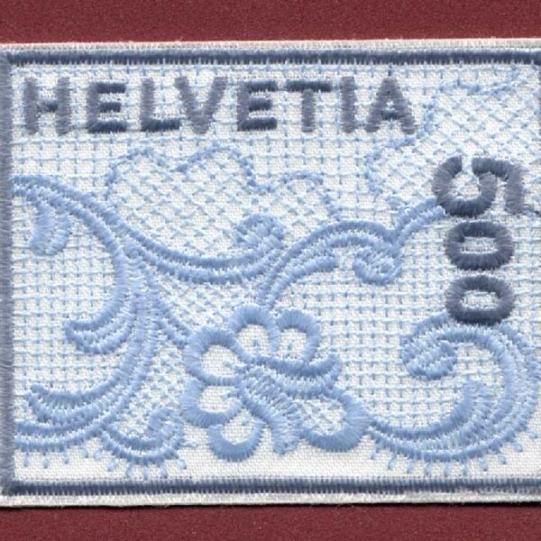 Switzerland Stickerei Briefmarke Mint *Isviçre
