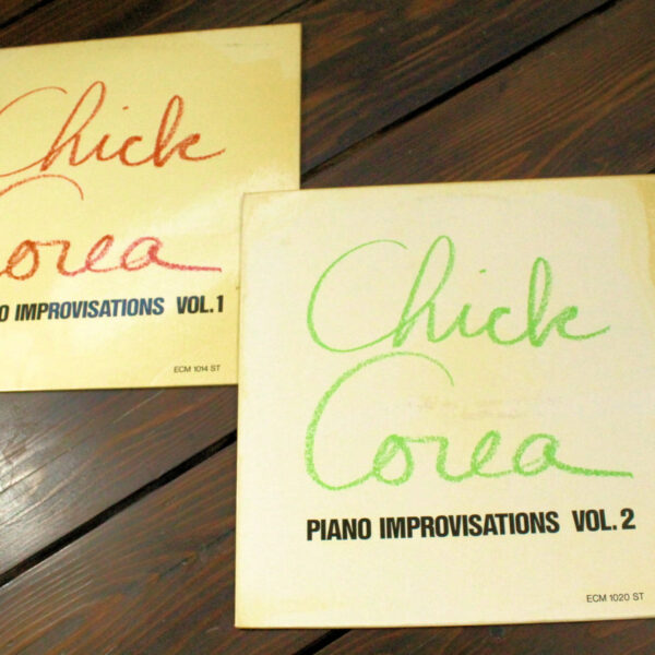 CHICK COREA Improvisations 1 & 2 ECM – Printed in Germany *Kapak 7 – Plak 8