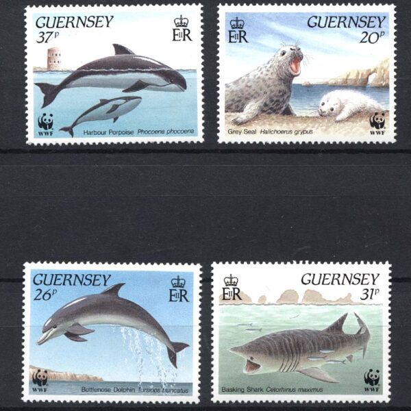 GUERNSEY BALIK TEMALI Fisch Mint **MNH SATILDI - OUT OF STOCK SATILDI - OUT OF STOCK SATILDI - OUT OF STOCK