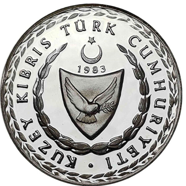 1999 Yılı Kuzey Kıbrıs Türk Cumhuriyeti Barış Ve Özgürlük Hatıra Parası