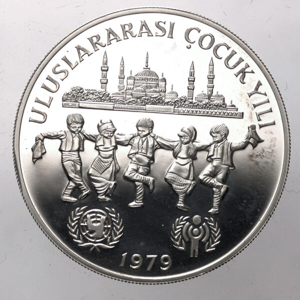 500 Lira *ULUSLARARASI ÇOCUK YILI HATIRA PARASI SERTIFIKASIZ