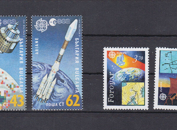 Bulgaria & Färoer CEPT 1991 *Year of the communication **MNH